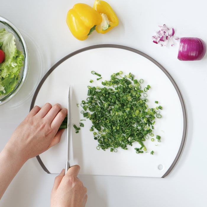 Simple Use D型まな板 350×290 (抗菌･食洗機対応)