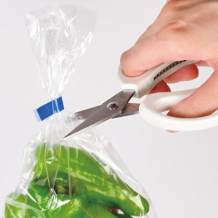 便利小物 コンパクトキッチンバサミ(ホワイト)