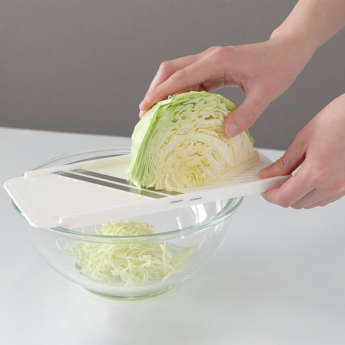 ガジェコン ワイドダブルキャベツスライサー ホワイト