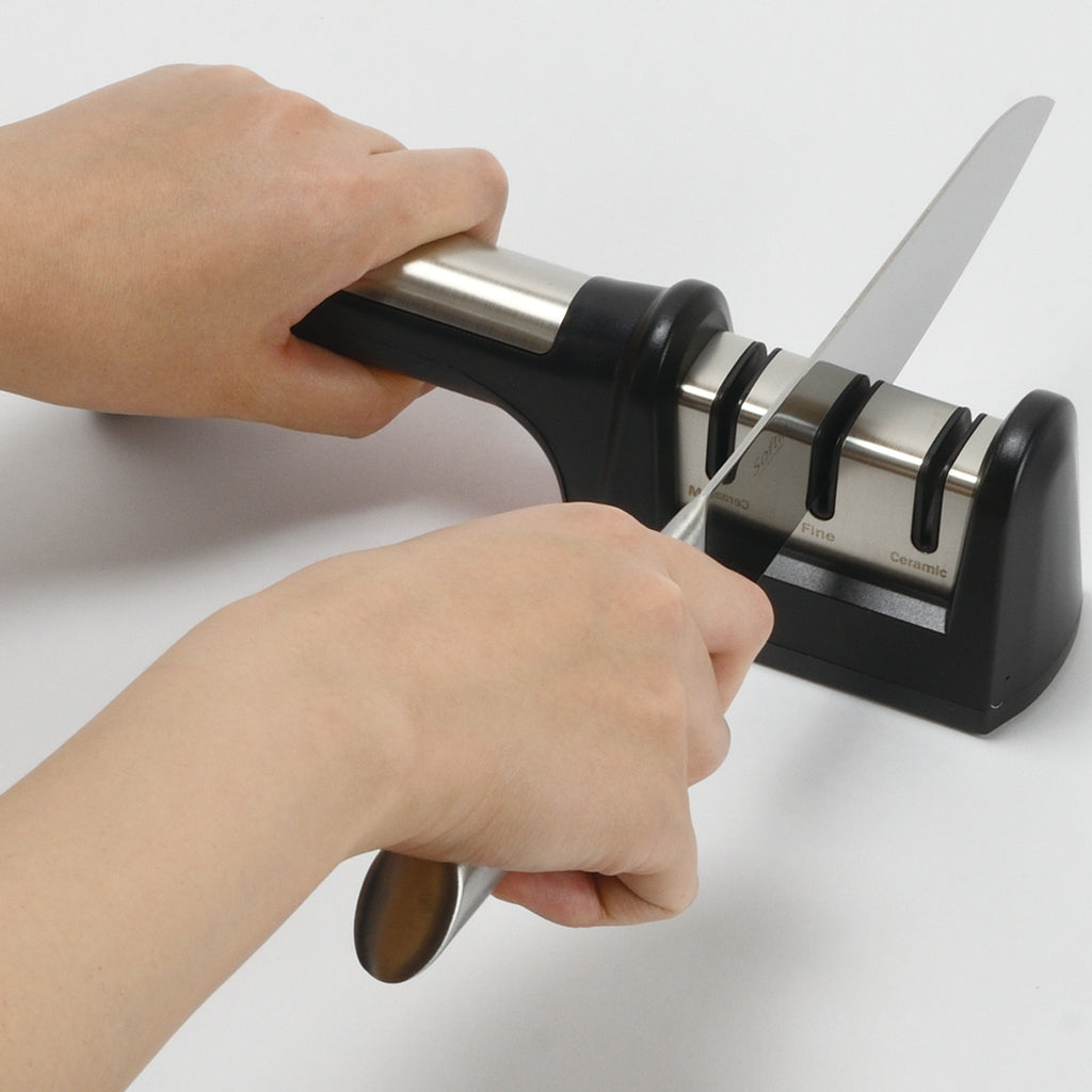 ファインケア ダイヤモンドトリプルシャープナー(ブラック) — PEARL