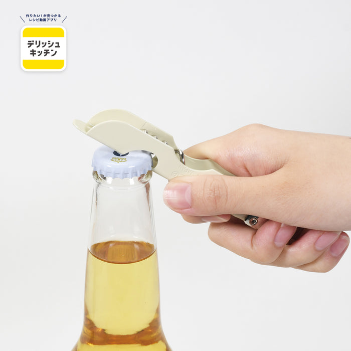 デリッシュキッチン 三徳缶切(コルク抜付) — PEARL LIFE 公式