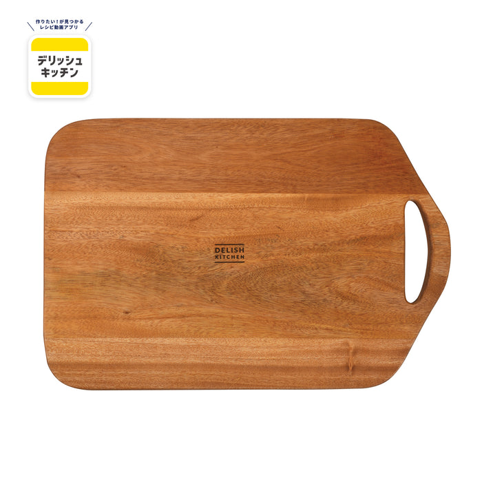 デリッシュキッチン 木製まな板L(マホガニー)