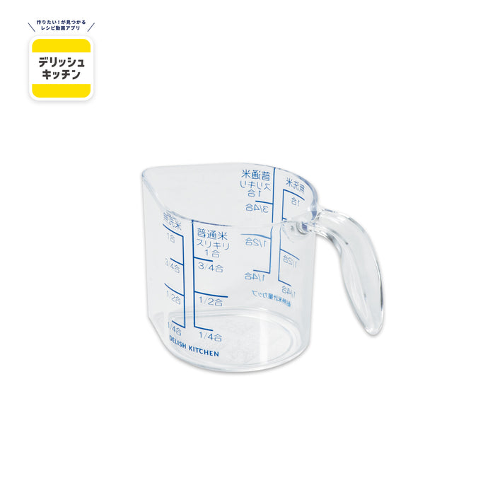 デリッシュキッチン すくいやすい米計量カップ