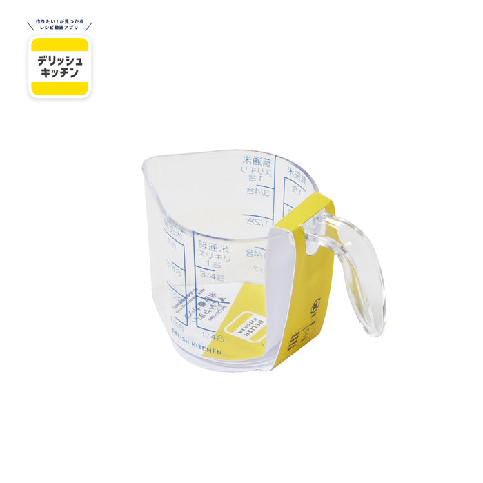 デリッシュキッチン すくいやすい米計量カップ