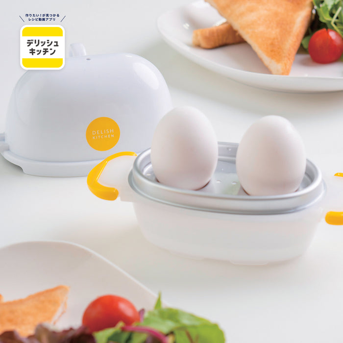 デリッシュキッチン レンジでゆで玉子2エッグ(YE)