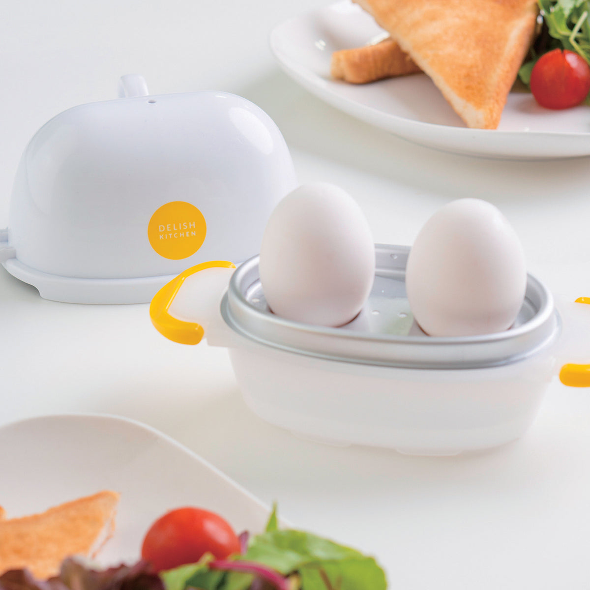 デリッシュキッチン レンジでゆで玉子2エッグ(YE) — PEARL LIFE