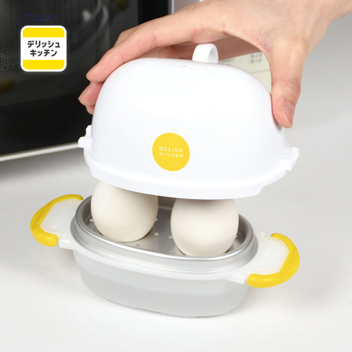 デリッシュキッチン レンジでゆで玉子2エッグ(YE)