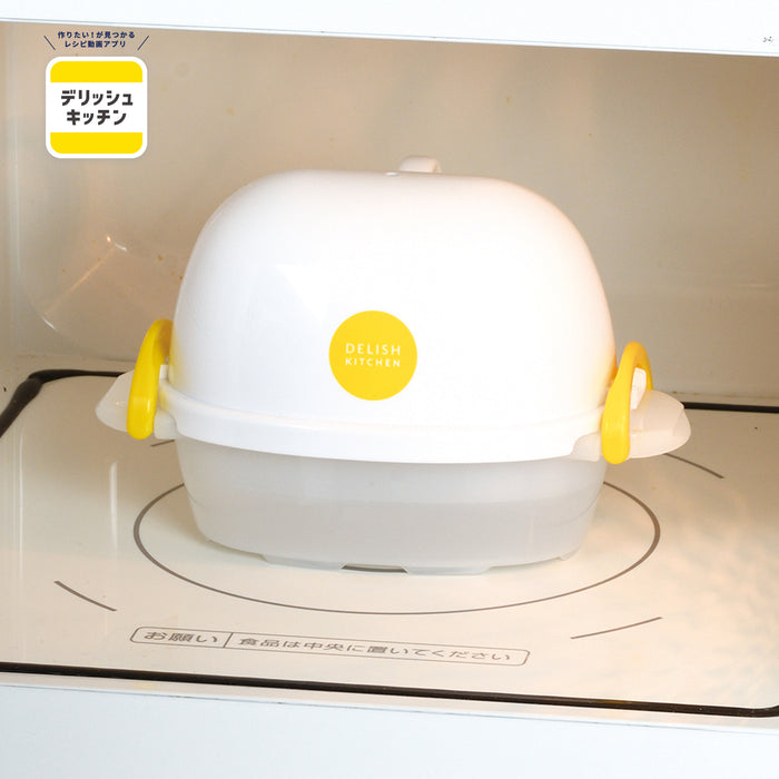 デリッシュキッチン レンジでゆで玉子2エッグ(YE)