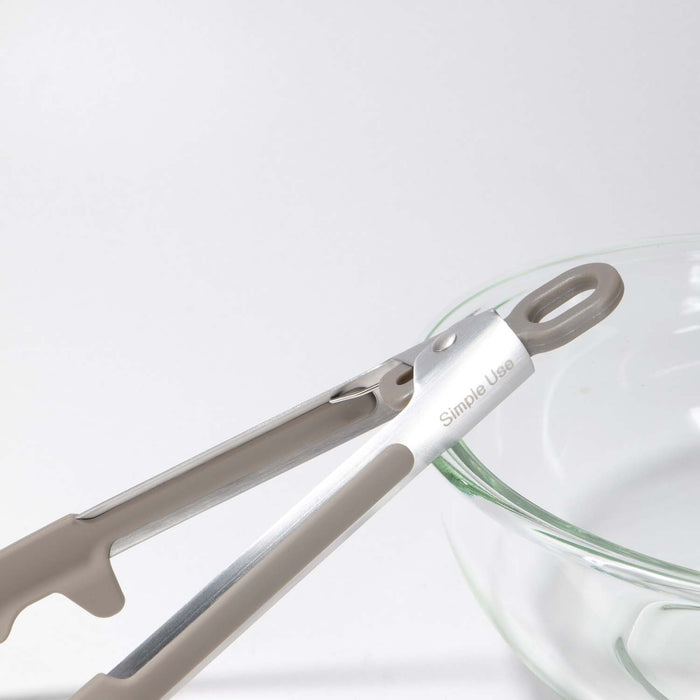 Simple Use シリコーンスマートトング24(Wグレー)