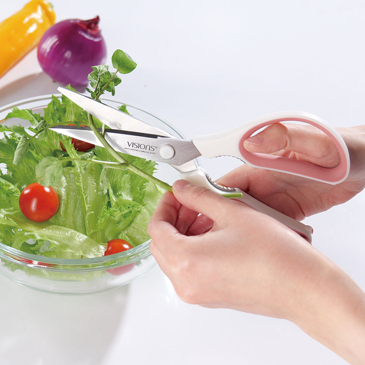VISIONS キッチンバサミ PINK — PEARL LIFE 公式オンラインショップ