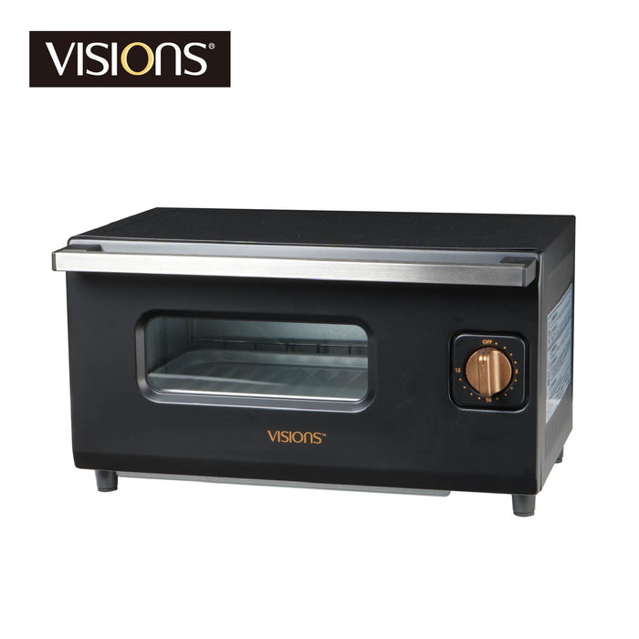 VISIONS オーブントースターBK