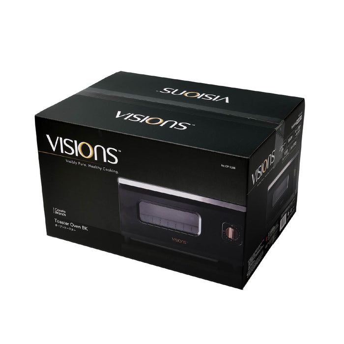 VISIONS オーブントースターBK