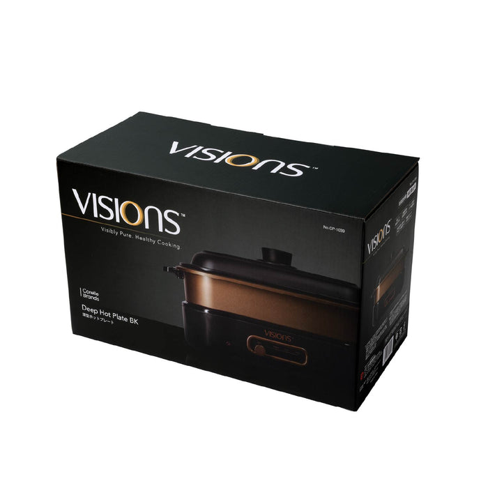 VISIONS 深型ホットプレートBK
