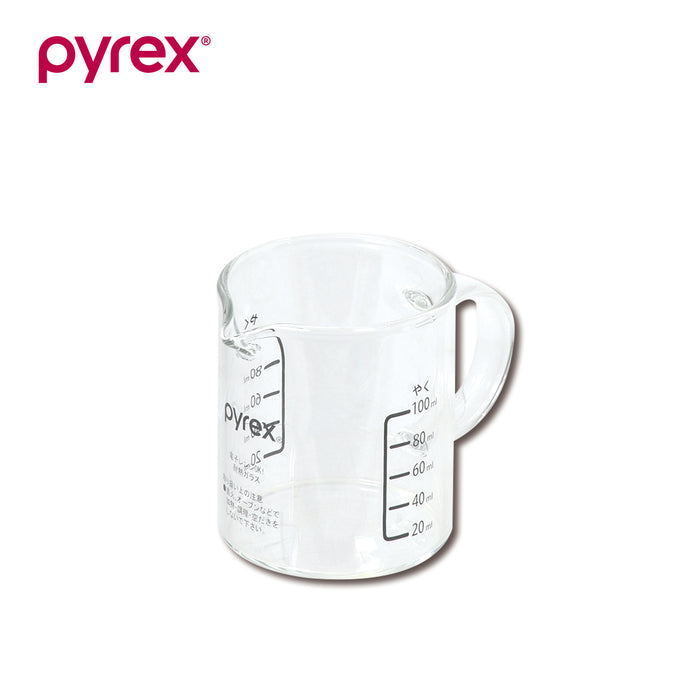 PYREX  Blowメジャーカップハンドル付100 BK