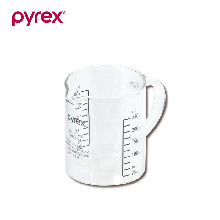 PYREX  Blowメジャーカップハンドル付250 BK