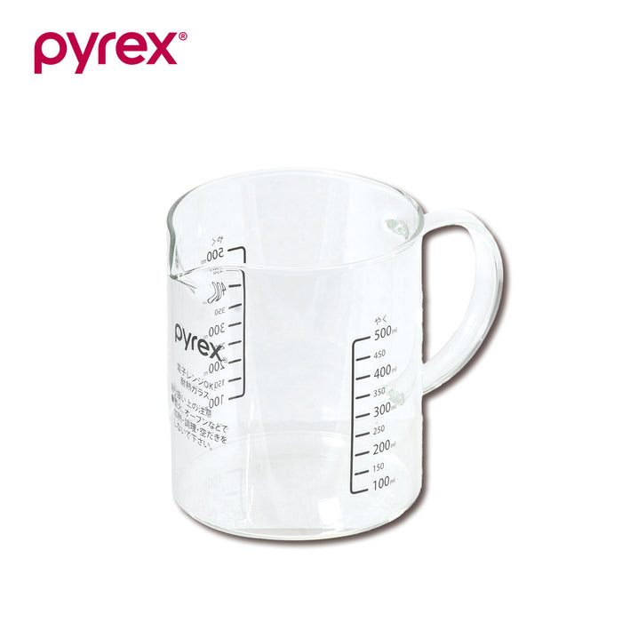 PYREX  Blowメジャーカップハンドル付500 BK