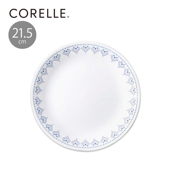 コレールパッチワーク中皿21.5cmJ108-PTW【お得な5枚セット有り】