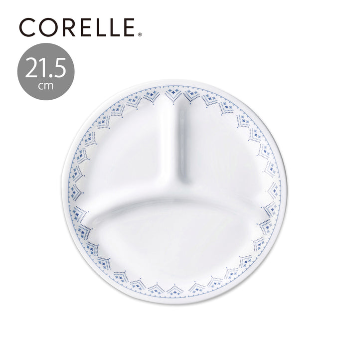 コレールパッチワークランチ皿小21.5cmJ385-PTW【お得な5枚セット有り】