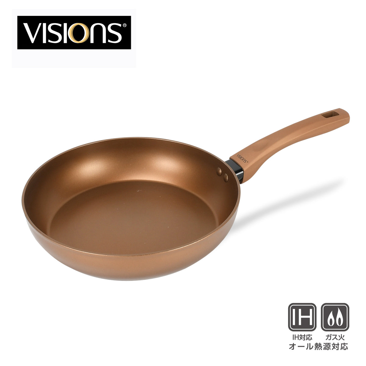7月26日限定♥️鍛金純銅フライパン(プロ仕様) VISIONS GOLD Coating IH対応フライパン26㎝ — PEARL LIFE 公式