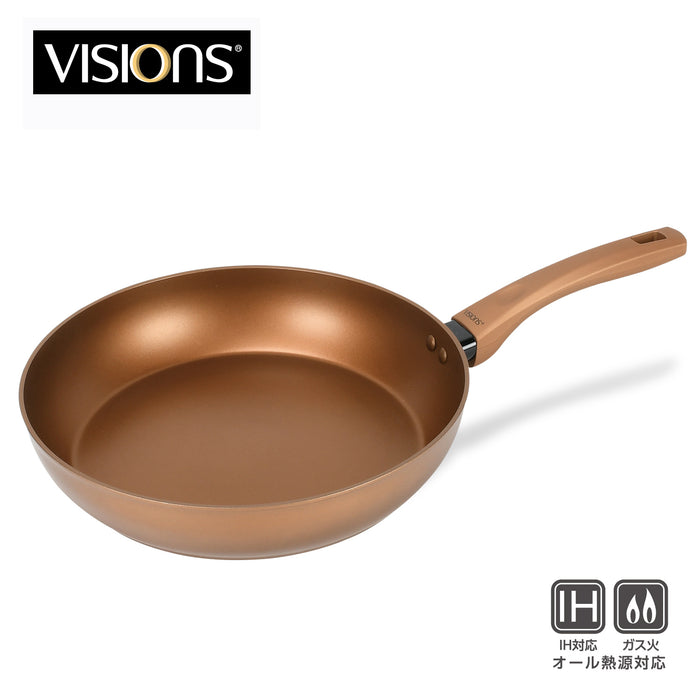 VISIONS GOLD Coating IH対応フライパン28㎝