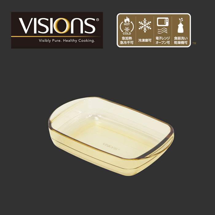VISIONS ベイキングディッシュ0.8Lレクタン