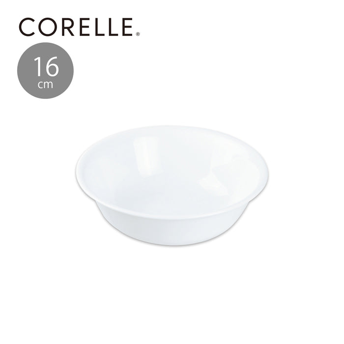 コレールウインターフロストホワイト中ボウル16cmJ418-N【お得な5枚セット有り】