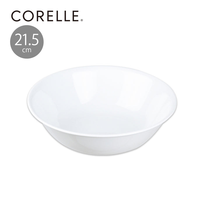 コレールウインターフロストホワイト大ボウル21.5cmJ432-N【お得な5枚セット有り】