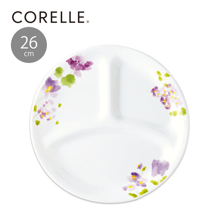 コレールバイオレットミストランチ皿(大)26cmJ310-VM【お得な5枚セット有り】