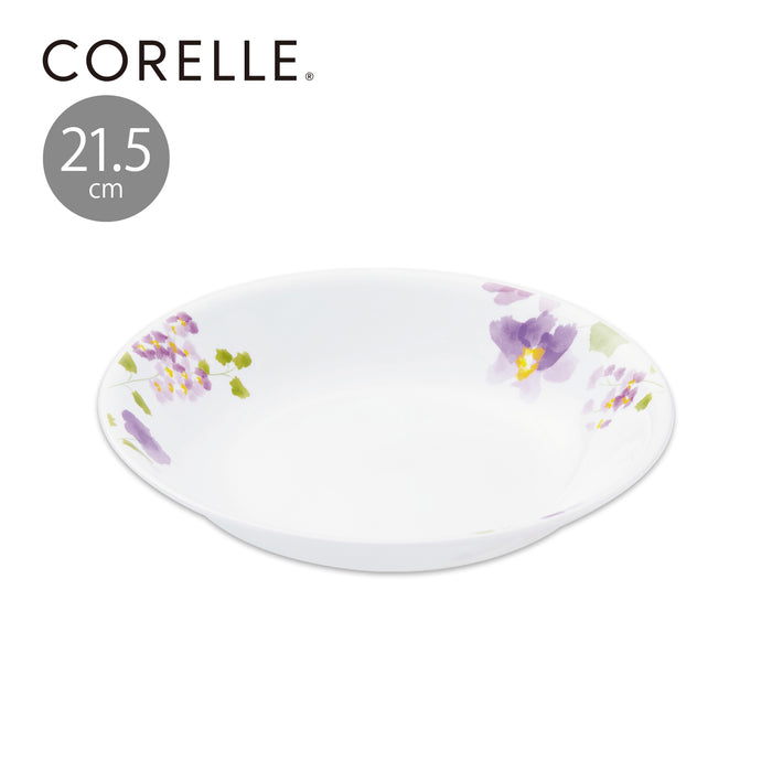 コレールバイオレットミスト深皿21.5cmJ420-VM【お得な5枚セット有り】