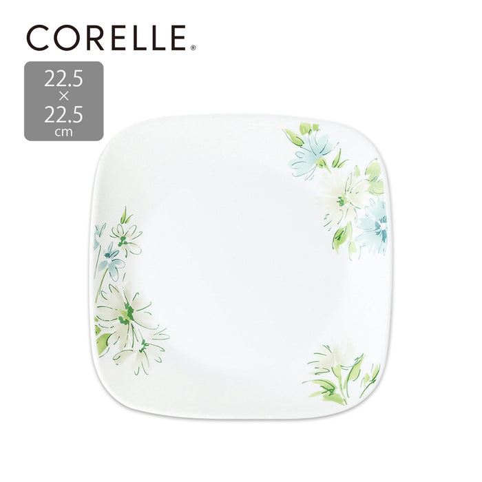 コレールフェアリーフローラスクエア中皿22.5cm×22.5cmJ2211-FFA【お得な5枚セット有り】