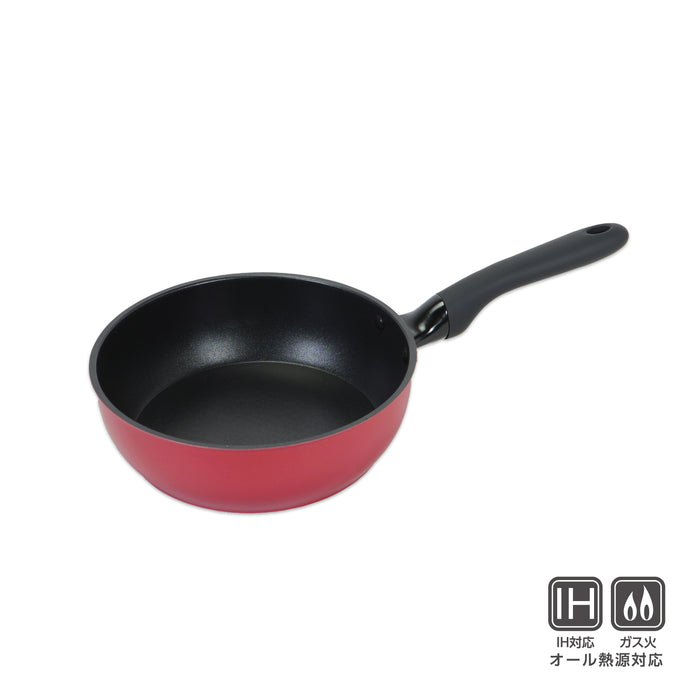 TOUCH premier ディープフライパン20cm チャーミングレッド