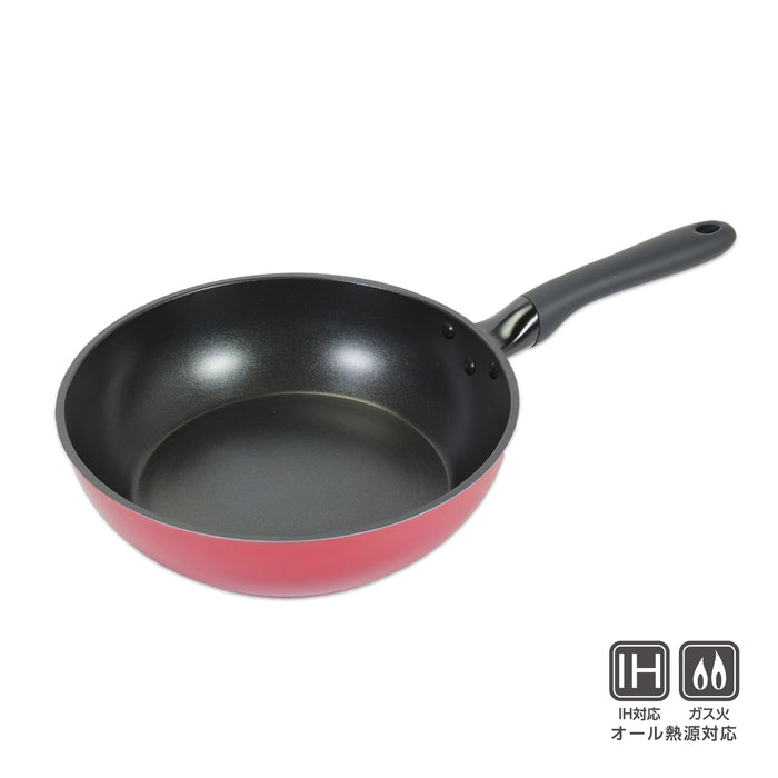 TOUCH premier ディープフライパン26cm チャーミングレッド