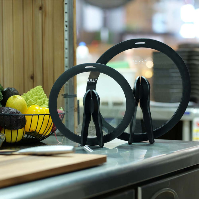 TOUCH premier Edition バタフライガラス蓋20cm ブラック