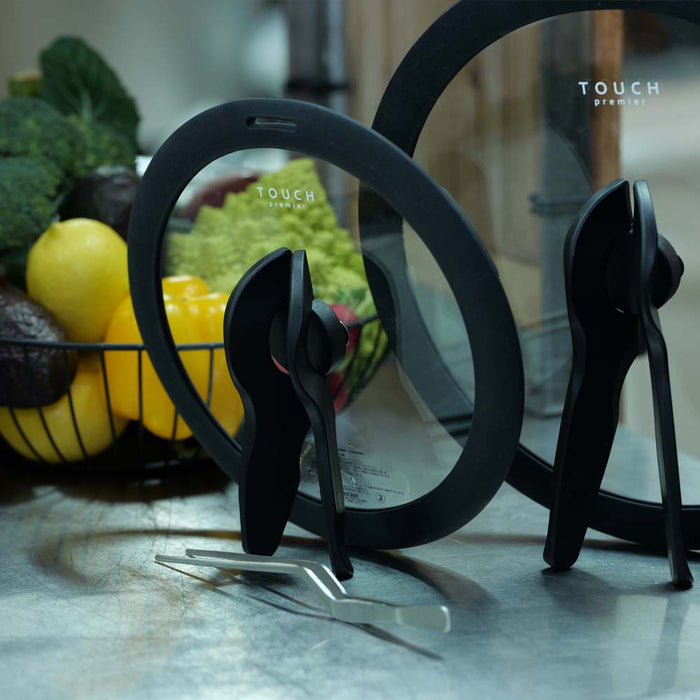 TOUCH premier Edition バタフライガラス蓋20cm ブラック