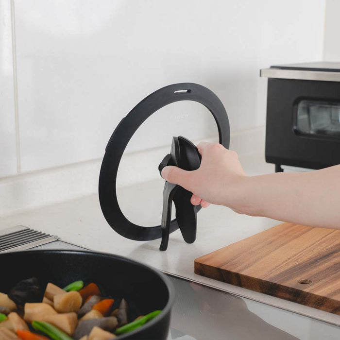 TOUCH premier Edition バタフライガラス蓋20cm ブラック