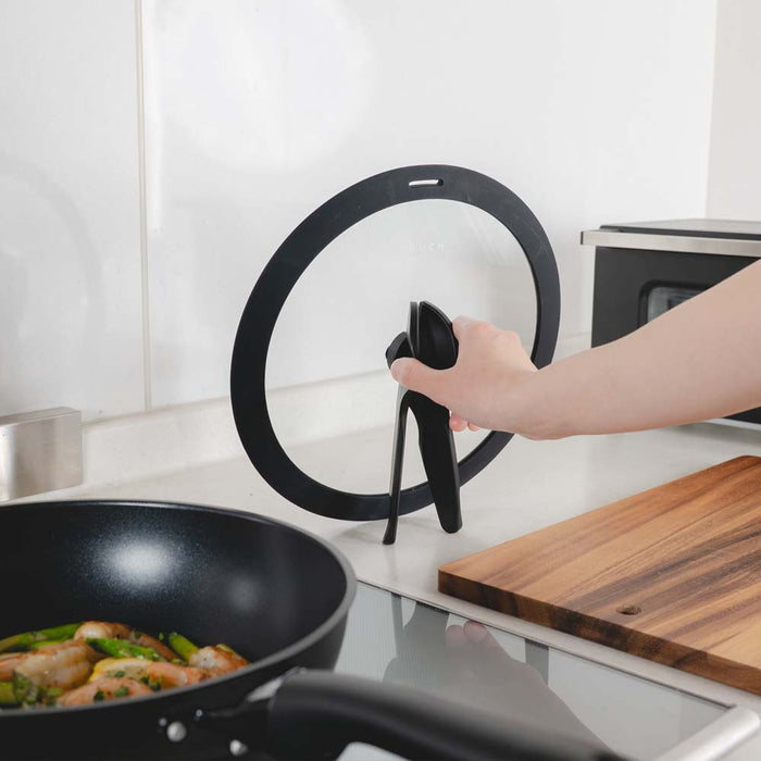 TOUCH premier Edition バタフライガラス蓋26cm ブラック