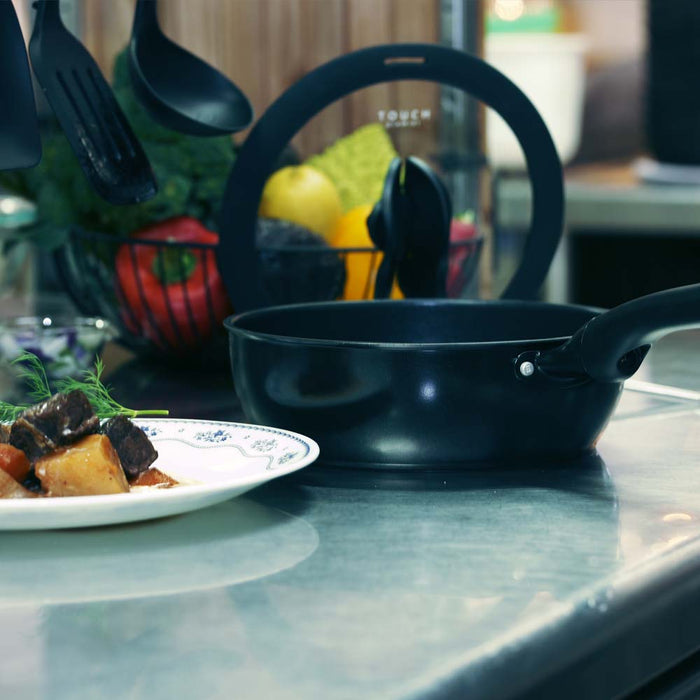 TOUCH premier 500Edition ディープフライパン20cm エレガントブラック