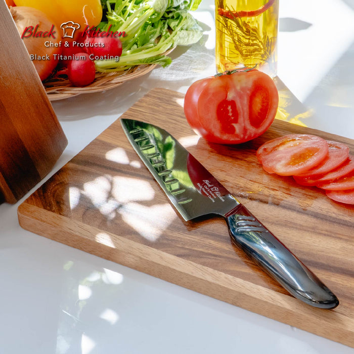 Black Kitchen Blackチタン Knife 4点セット