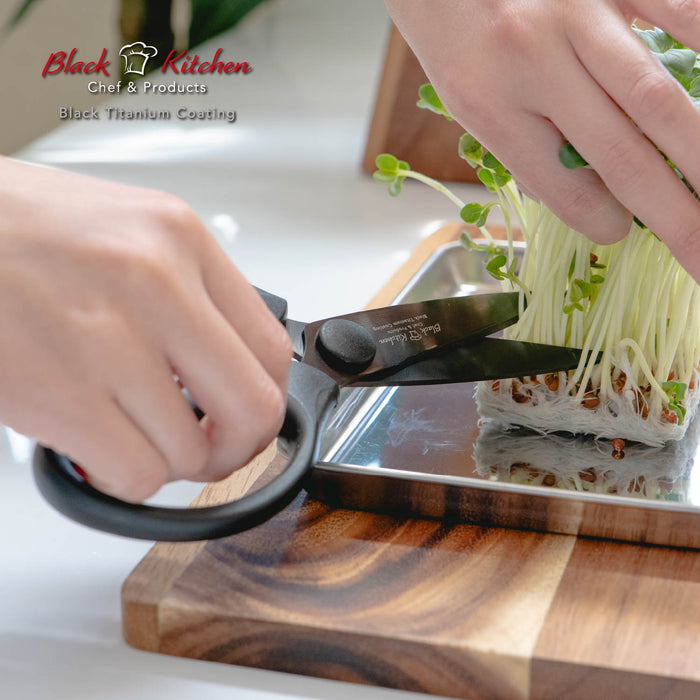 Black Kitchen Blackチタン Knife 4点セット
