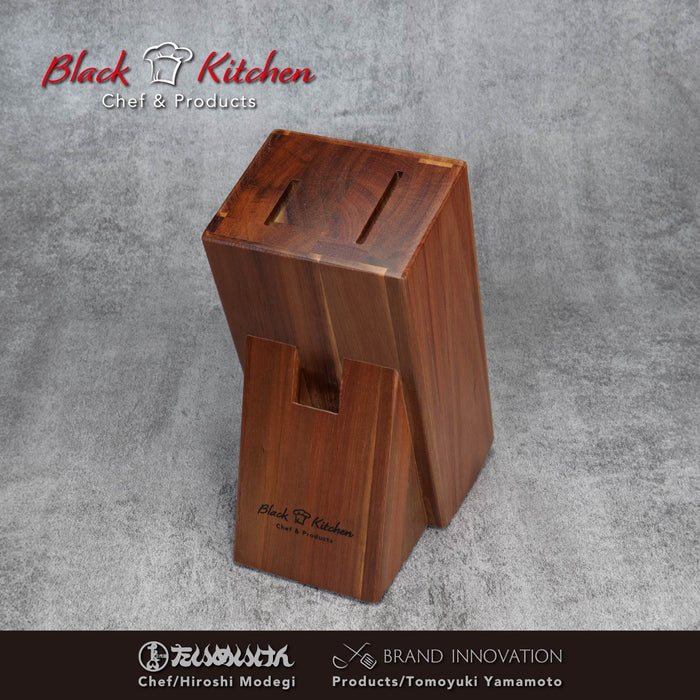 Black Kitchen Knifeブロックスタンド