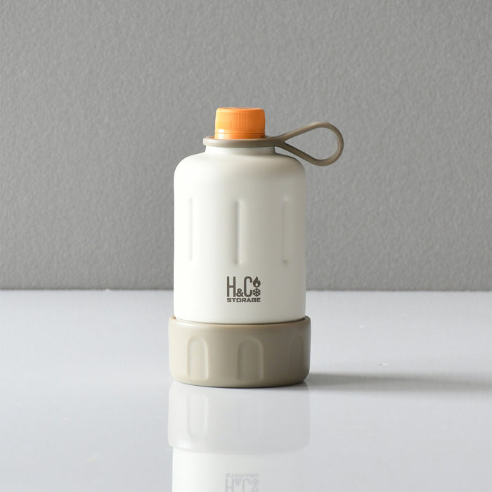 H&Cストレージ ペットボトルカバー345･500ml兼用(ラテ)