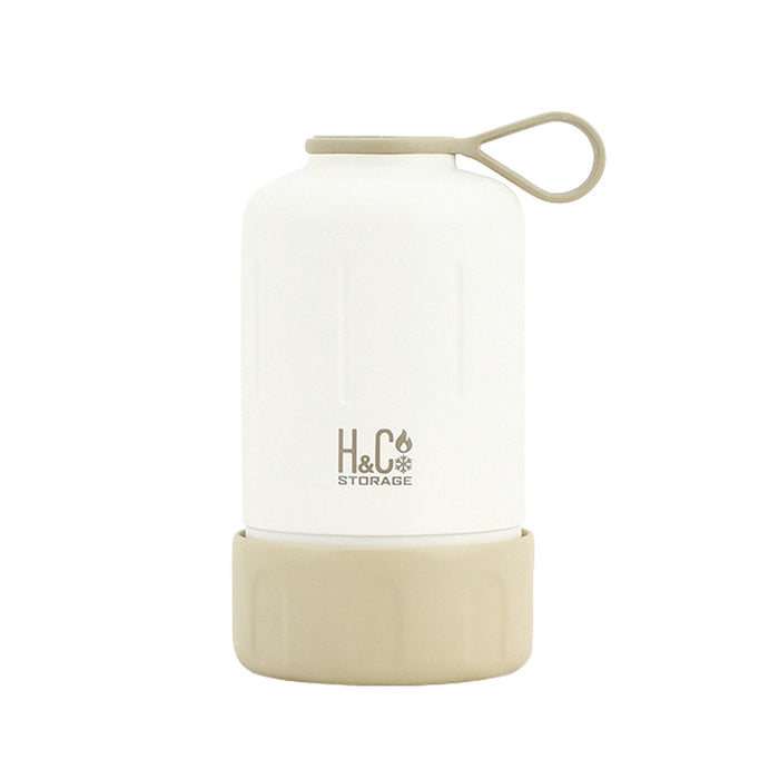 H&Cストレージ ペットボトルカバー345･500ml兼用(ラテ)