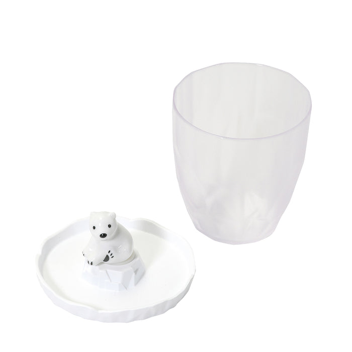 しろくま　流しそうめん器＋猪口2個セット