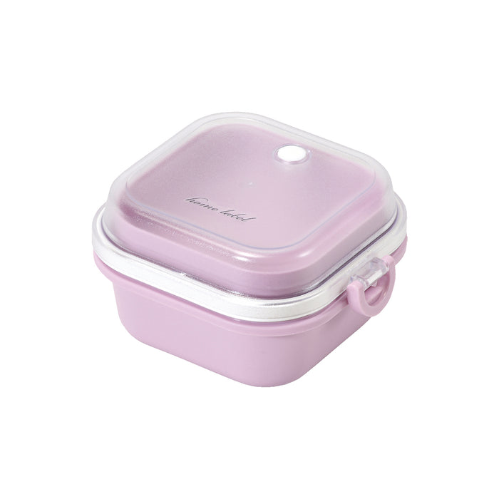 ホームレーベル ランチボックス正方形(オーキッド)