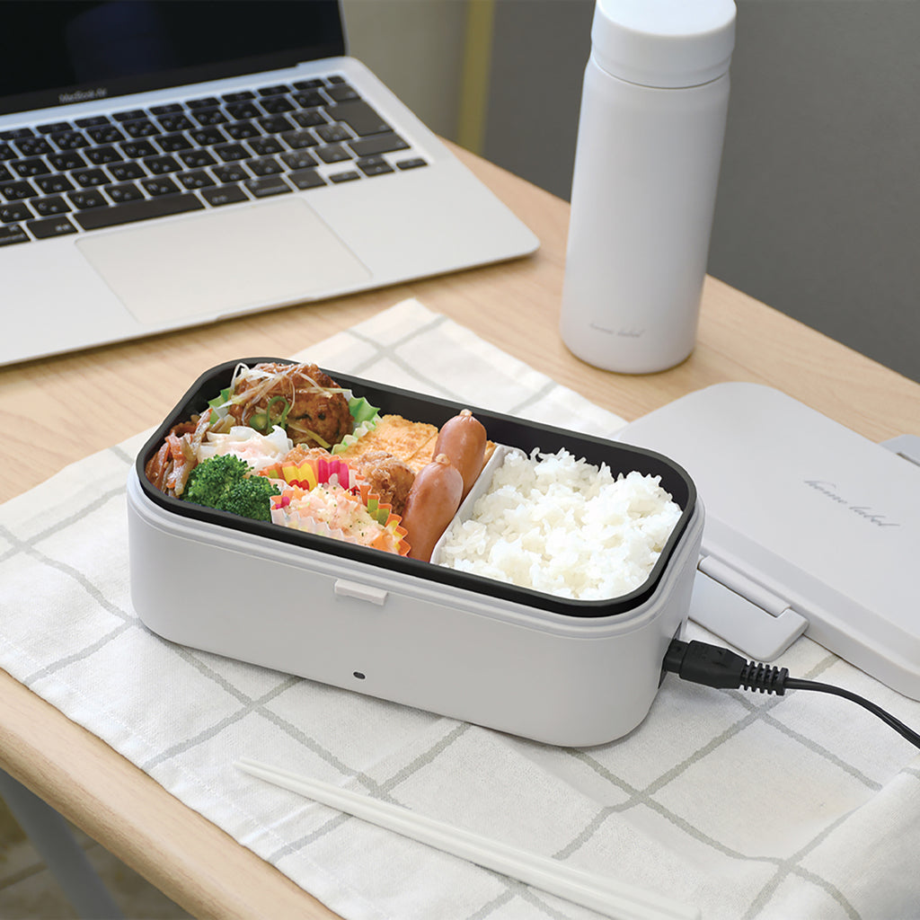 ホームレーベル 電気ランチボックス(グレーホワイト) — PEARL LIFE