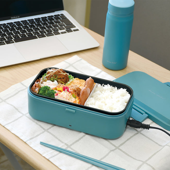ホームレーベル 電気ランチボックス(ナイルブルー)