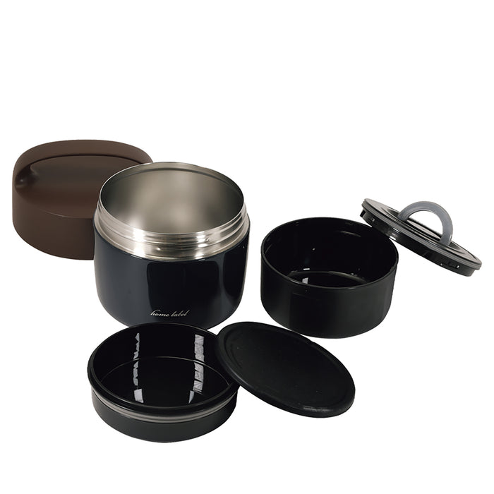 ホームレーベル キャリーランチジャー1000(ネイビー)