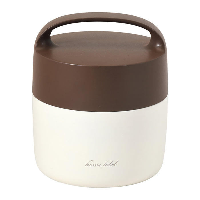 ホームレーベル キャリーランチジャー1000(ホワイト)