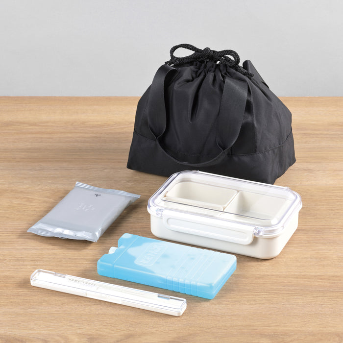 ホームレーベル 巾着ランチバッグM