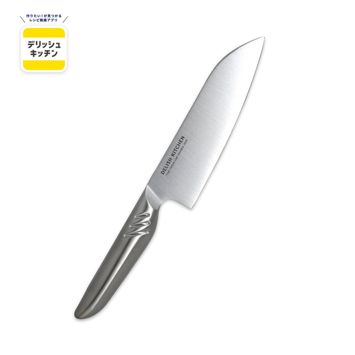 デリッシュキッチン オールステン割り込み三徳包丁165